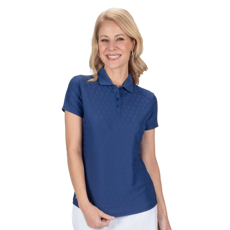 Nancy Lopez Golf: Women's Tempo Short Sleeve Polo