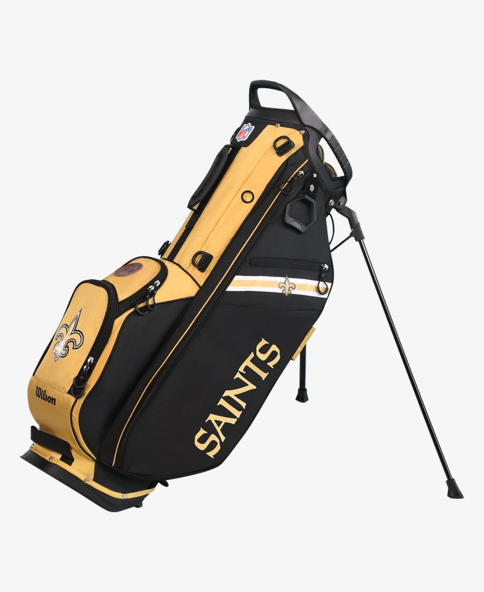 Wilson: NFL Stand Golf Bag - New Orleans Saints