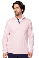 Golftini: Men's Heathered Quarter Zip Pullover