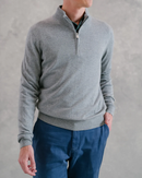B.Draddy: Men's Quarter Zip Sweater - The Schoen