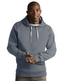 Antigua: Men's Essentials Hood Pullover - Victory Grey Heather 101182 Clothing