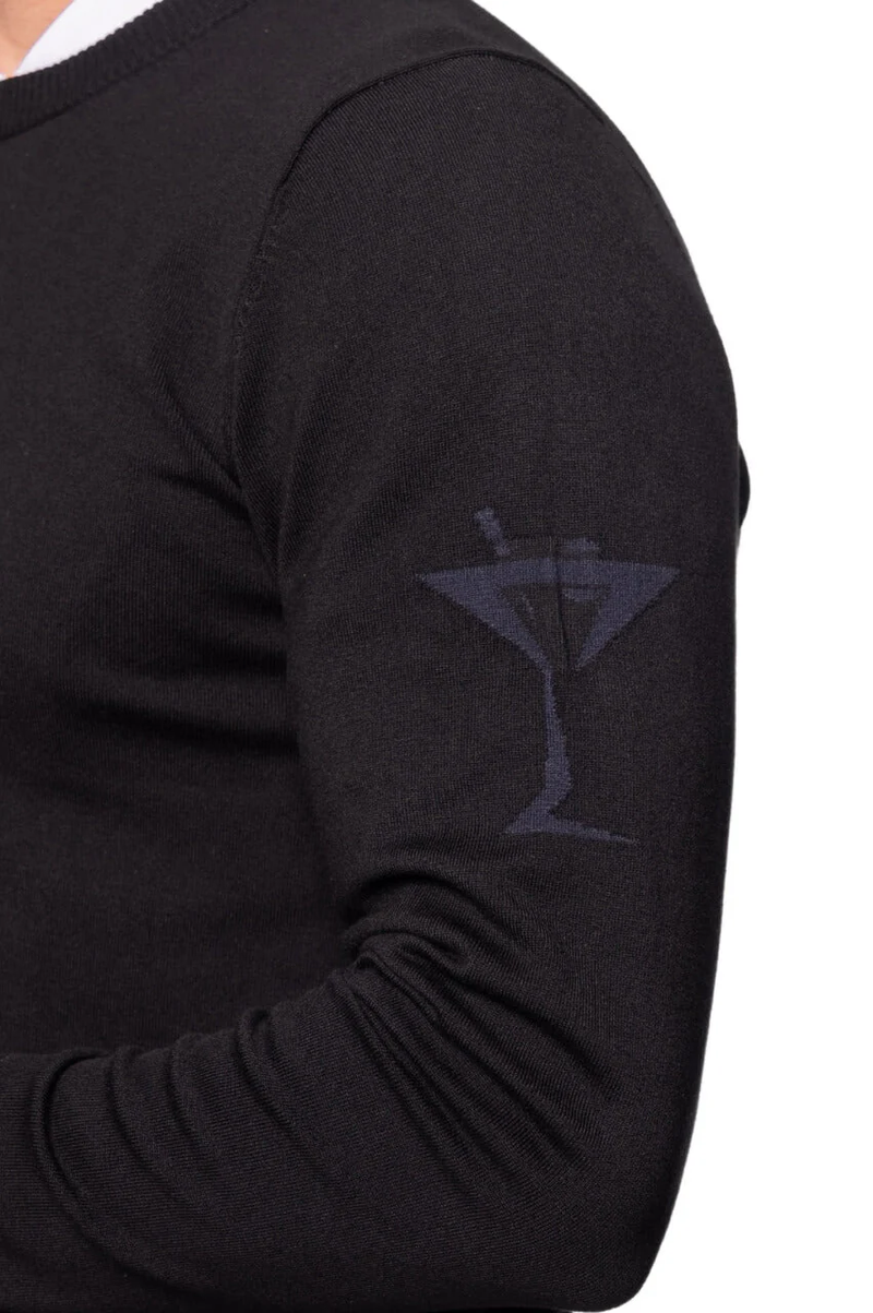 Golftini: Men's Martini Crewneck Sweater