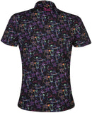 Tattoo Golf: Women's 19th Hole Cool-Stretch Golf Shirt - Neon Clothing