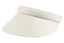Dolly Mama: Ladies Chocolate Maddie Small Clip-On Visor - SALE Hats
