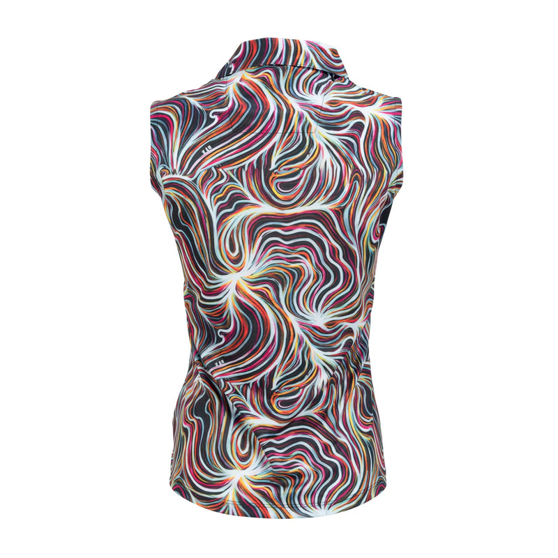 Nancy Lopez Golf: Women's Legacy Sleeveless Polo Plus - Flow