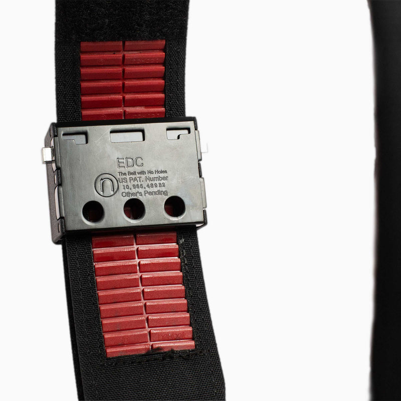 Nexbelt: Men's Strap Duty Belt - Matte Black  2.25" [57mm]