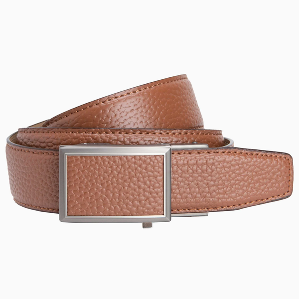 Nexbelt: Men's 1.38" Go-In Pebble Grain 2.0 Belt - Cognac