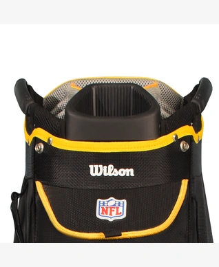 Wilson: NFL Cart Golf Bag - Pittsburgh Steelers