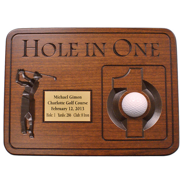 Eureka Golf: Cherry Hole-In-One Plaque