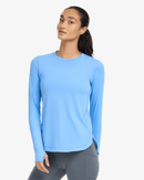 BloqUV: Women's UPF 50 Relaxed Scalloped Top (2015) - Indigo Clothing