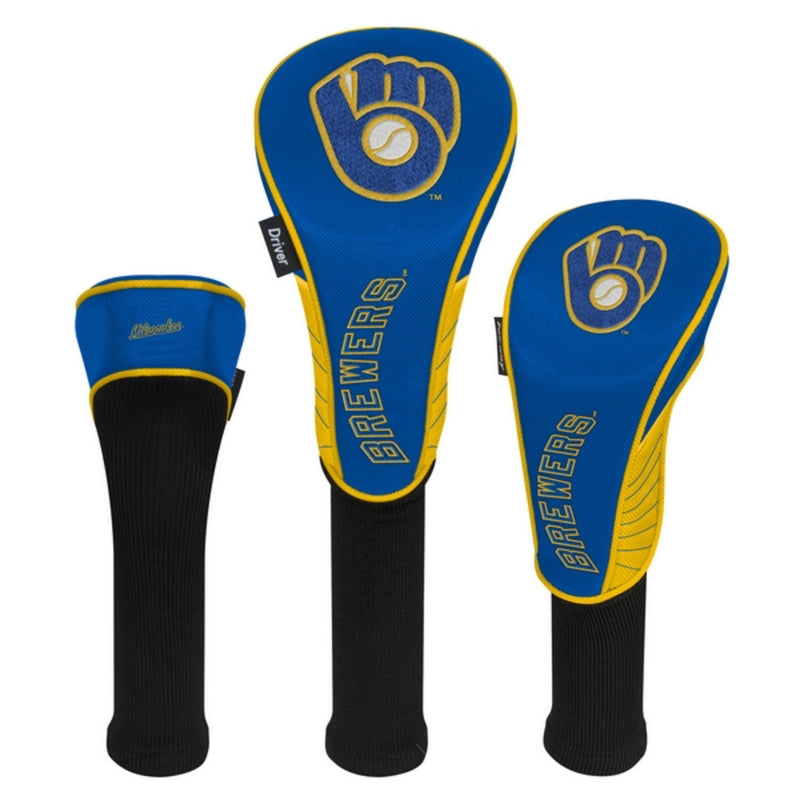 Team Effort: MLB Headcover Set - Milwaukee Brewers