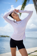 BloqUV: Women's UPF 50 Drawstring Crew (2006) - Lavender