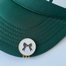 Sassy Caddy: Golf Ball Markers - Par-Fect Bow