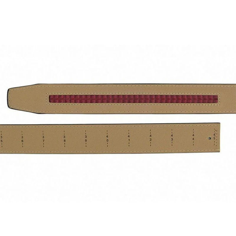 Nexbelt: Men's Dress Shield V.3 Ratchet Golf Belt - White 1.38" [35mm]