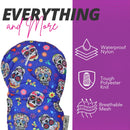 Taboo Fashions: Ladies 4-Pack Club Cover Set - Blue Sugar Skulls