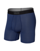 SAXX: Men's 5" Quest Quick-Dry Mesh Performance Boxer Brief - Midnight Blue