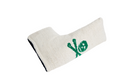 Jolly Roger White/Green Needlepoint Blade Putter Headcover