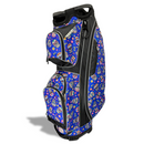 Taboo Fashions: Ladies 14 Way Resort Collection Golf Cart - Blue Sugar Skulls