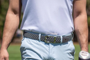 Nexbelt: Men's Braided Ratchet Golf Belt - Charcoal 1.38" [35mm]