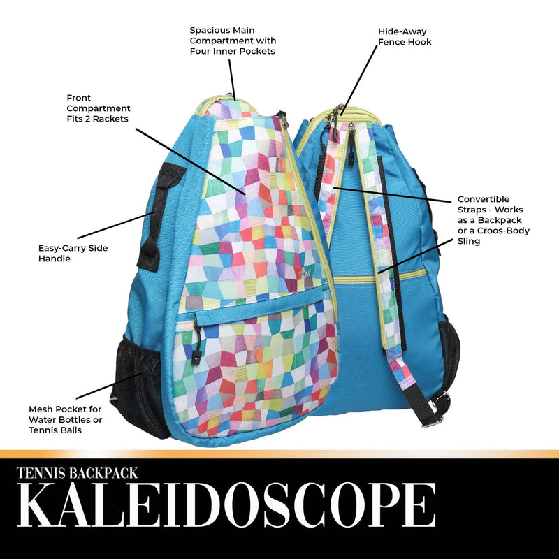 Glove It: Tennis Backpack - Kaleidoscope