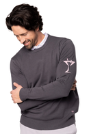 Golftini: Men's Martini Crewneck Sweater