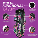 Taboo Fashions: Ladies 14 Way Resort Collection Golf Cart - Tropical Paradise