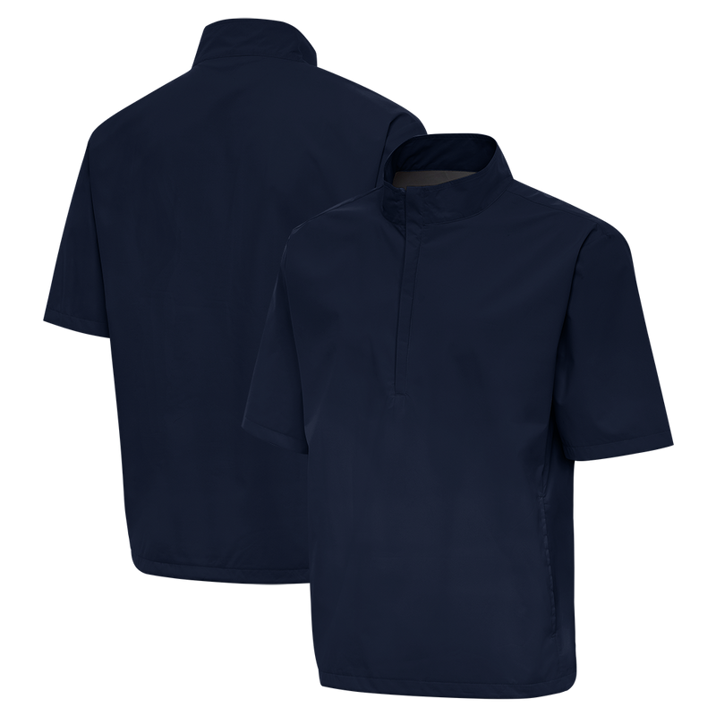 Antigua: Men's Essentials Short Sleeve 1/4 Zip Pullover - Brisk 105637 Clothing