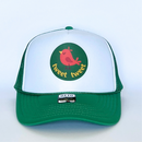 Sassy Caddy: Ladies Golf Trucker Hat - Birdie Tweet Tweet