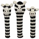 Sunfish: Hand-Knit Wool Animal Headcover Set (Driver, Fairway, & Hybrid)