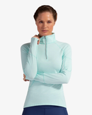 BloqUV: Women's UPF 50 Mock Zip Top (3001)