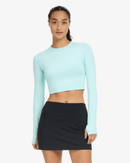 BloqUV: Women's UPF 50 Everyday Crop Top (4015) - Mint Clothing