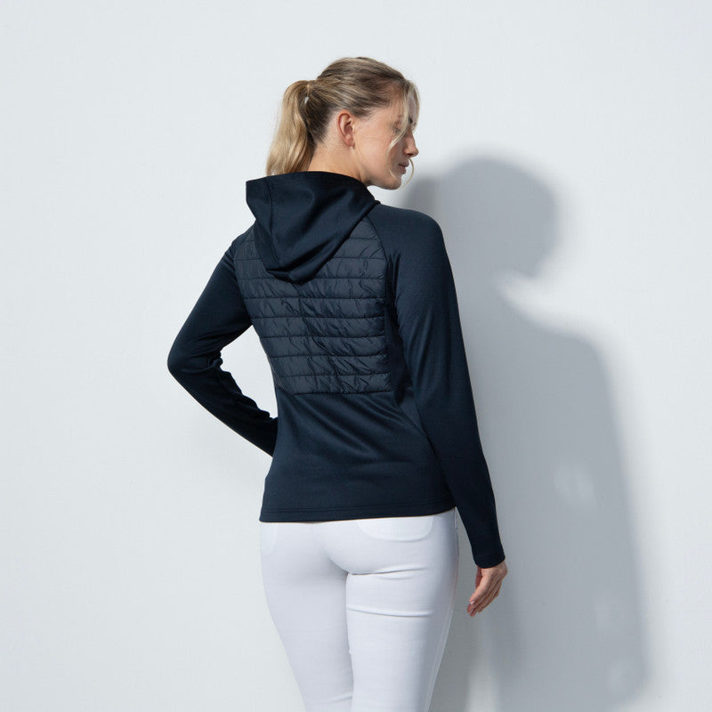 Daily Sports: Women's Allos Hybrid Jacket - Dark Navy