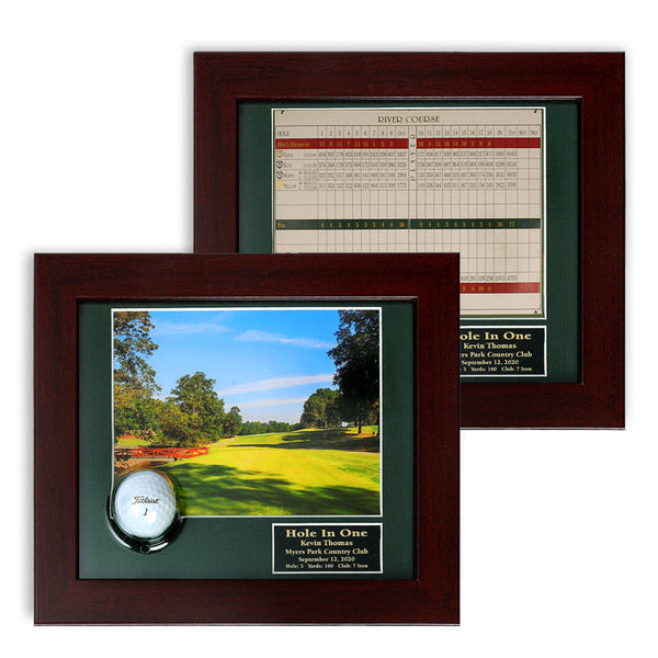 Eureka Golf: Hole-In-One Desktop Photo/Scorecard Display Frame