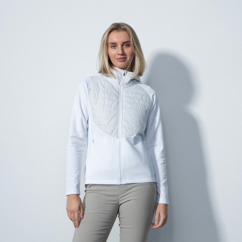 Daily Sports: Women's Allos Hybrid Jacket - White