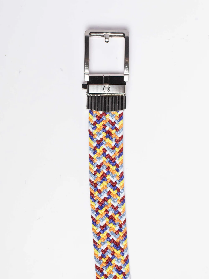Nexbelt: Men's Braided Golf Ratchet Belt 1.38" [35mm] - Popcorn