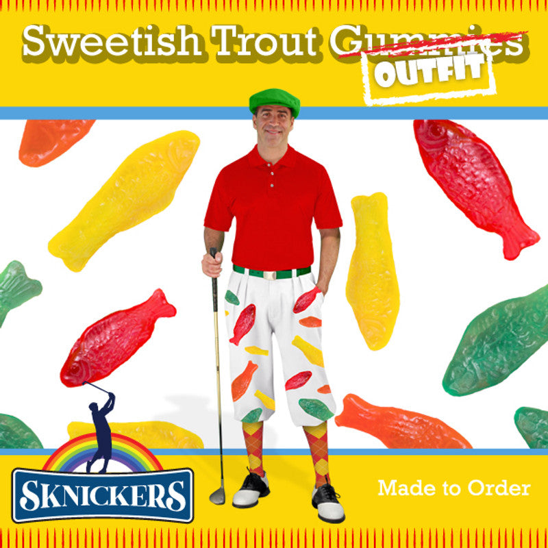 Golf Knickers: Mens Sknickers Knickers Outfit - Sweetish Trout