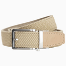 Nexbelt: Men's Braided Ratchet Golf Belt - Tan 1.38" [35mm]