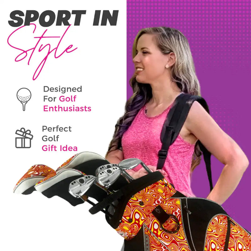 Taboo Fashions: Ladies 4-Pack Club Cover Set - Orange Lava