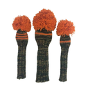 Sunfish: Hand-Knit Classic Headcovers (Set of 3)