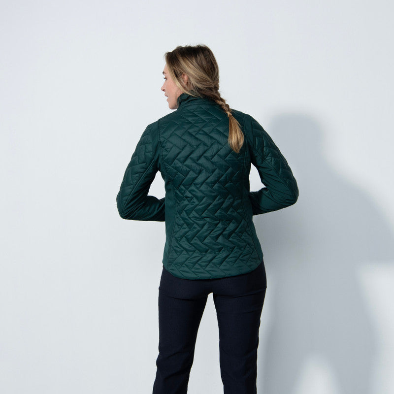 Daily Sports: Women's Bonnie Padded Jacket - Nori Green