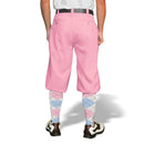 Golf Knickers: Mens 'Par 3' Microfiber Golf Knickers - Pink
