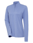 Antigua: Women's Essentials 1/4 Zip Mock Polo - Mentor 105240 Clothing