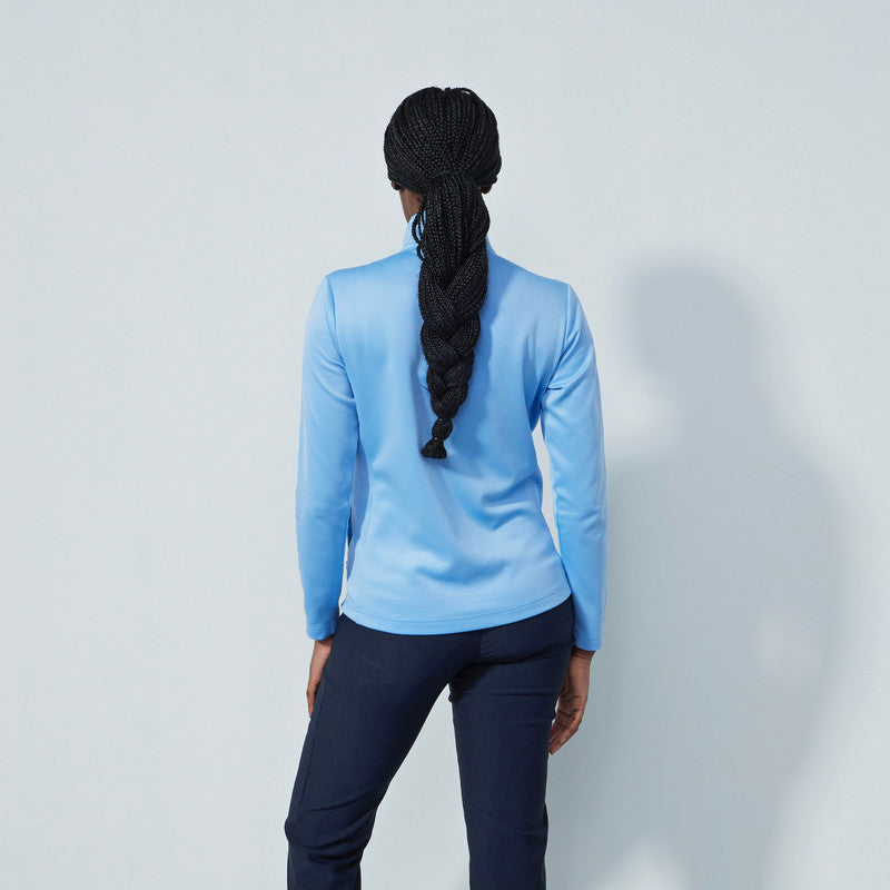 Daily Sports: Women's Cholet Full Zip Midlayer Long Sleeve Top - Belle Blue