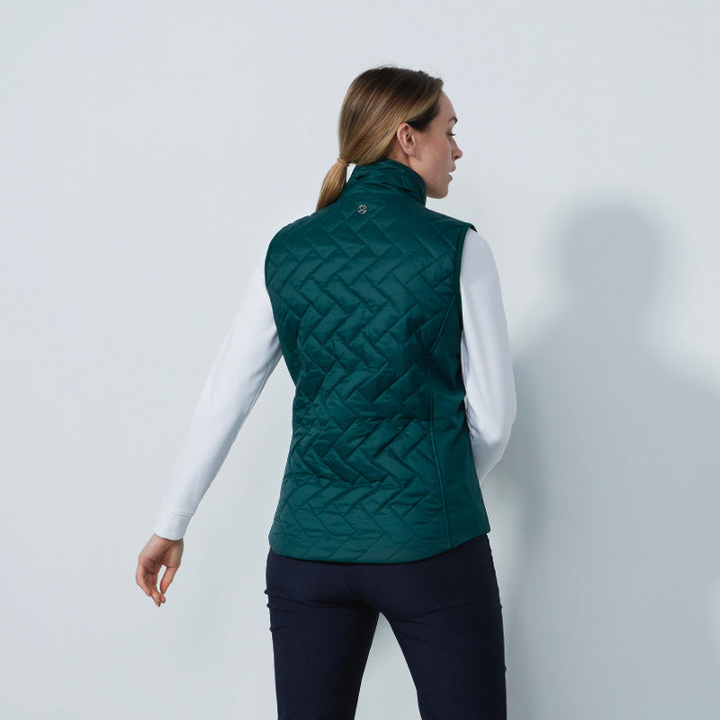 Daily Sports: Women's Bonnie Padded Vest - Nori Green