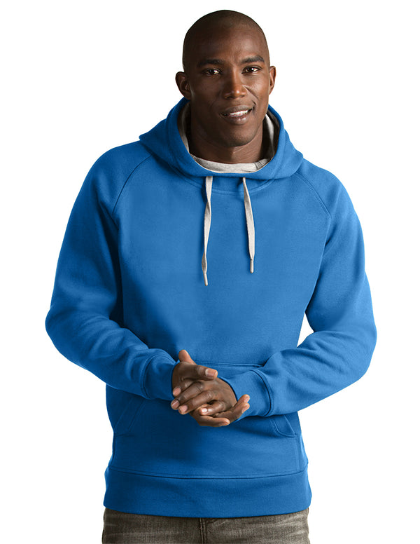 Antigua: Men's Essentials Hood Pullover - Victory Columbia Blue 101182