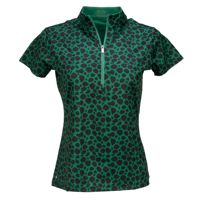Nancy Lopez Golf: Women's Short Sleeve Polo - Lux