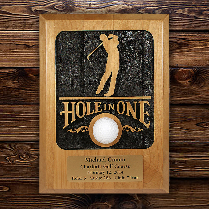 Eureka Golf: Hole In One Plaque