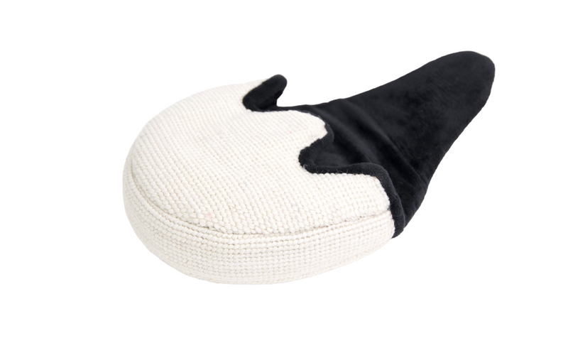 Jolly Roger White/Green Needlepoint Mallet Putter Headcover