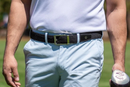 Nexbelt: Men's Braided Ratchet Golf Belt - Black 1.38" [35mm]