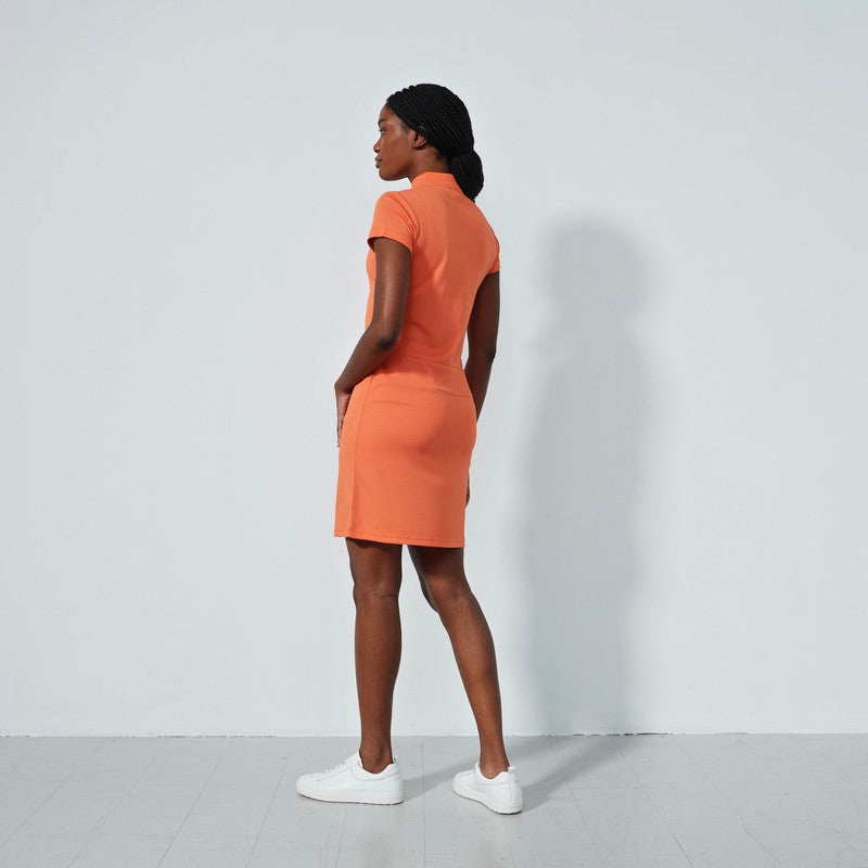 Daily Sports: Women's Ballina Cap Sleeve Dress - Orange